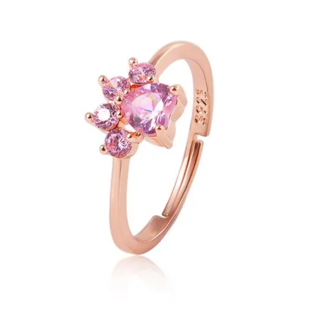 4/$25 S925 Adjustable Paw Ring